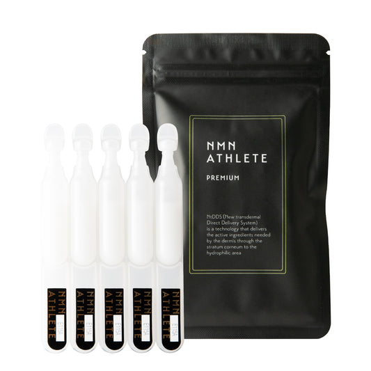 NMN ATHLETE PREMIUM ESSENCE (エヌエムエヌ アスリート プレミアム エッセンス)NMN配合美容液5本入り