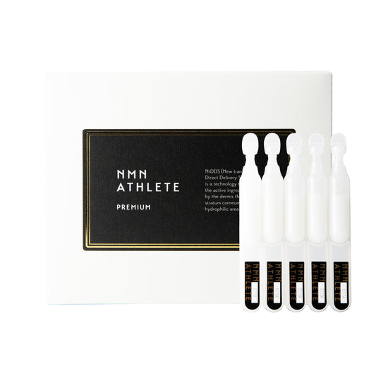 NMN ATHLETE PREMIUM ESSENCE (エヌエムエヌ アスリート プレミアム エッセンス)NMN配合美容液30本(1袋5本入りx6袋)