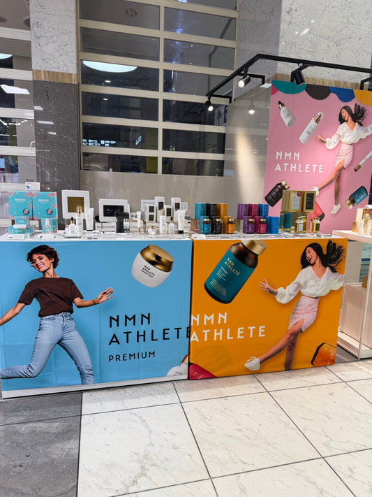 京都伊勢丹２Fコスメコーナー＠NMN ATHLETE POP UP SHOP