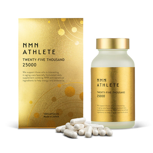NMN ATHLETE "TWENTY-FIVE" SUPPLEMENT 100粒(エヌエムエヌアスリート 25000)