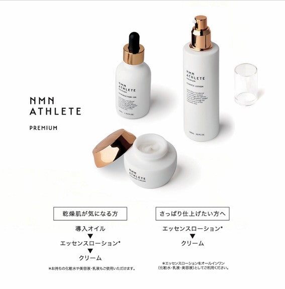 NMN ATHLETE PREMIUM INTRODUCTORY OIL 50mL（エヌエムエヌ アスリート プレミアム 導入オイル）NMN配合ブースターオイル